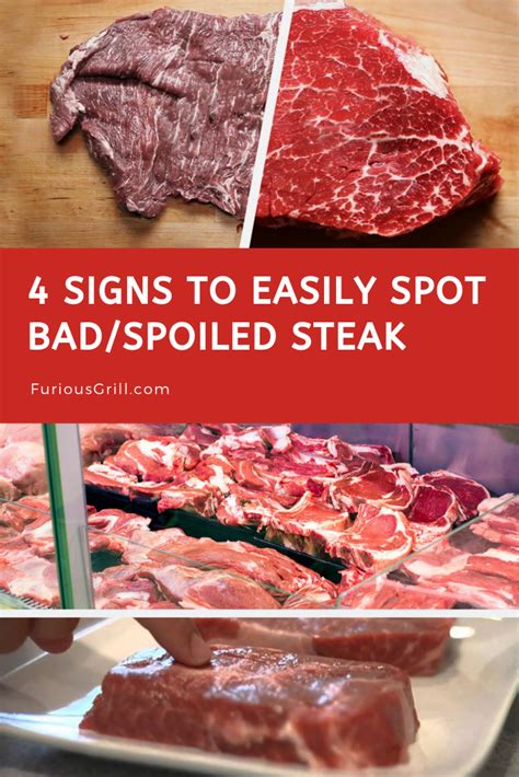 Raw chicken might give you salmonella which will make you sick in a way you won't mistake for anything else. How to Tell if Steak is Bad or Spoiled - Tips to Spot Raw ...