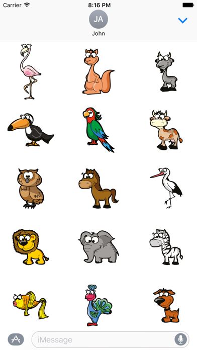 Funny Animal Stickers App Price Drops
