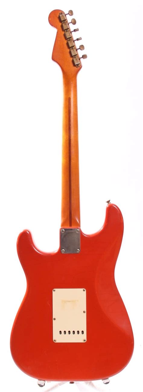 Fender Stratocaster American Vintage 57 Reissue 1989 Fiesta Red Guitar