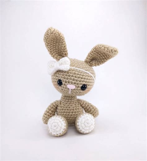 Pattern Crochet Bunny Pattern Amigurumi Rabbit Woodland