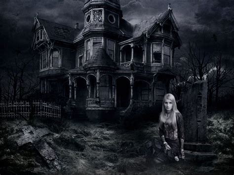 Haunted House Anime Background Marylin Lindstrom
