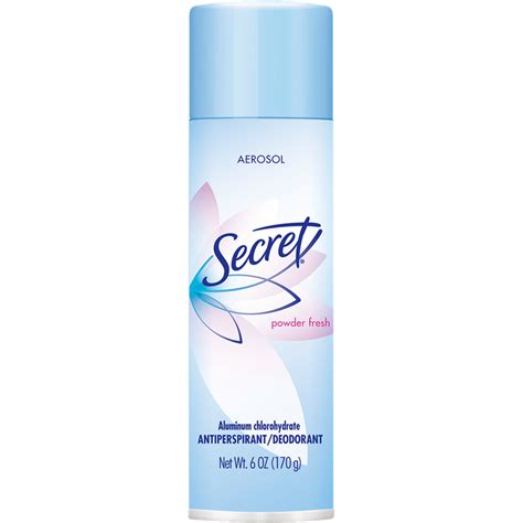 Secret Original Aerosol Powder Fresh Scent Antiperspirantdeodorant 6