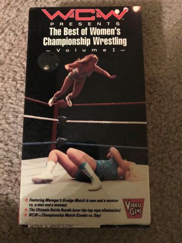 1986 Best Of Womens Wrestling Vhs Wcw Glow Debbie Combs Donna Day