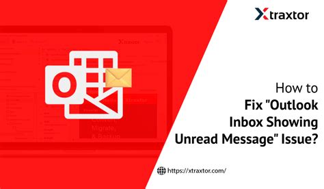 How To Fix Outlook Inbox Showing Unread Message Issue