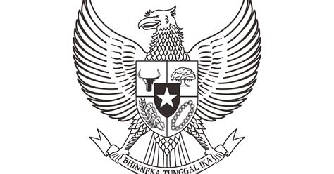 Logo Pancasila Hitam Putih Vector Cdr And Png Hd Gudril Logo Tempat