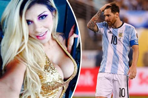 Lionel Messi Is Rubbish In Bed Argentine Model Xoana Gonzalez Claims