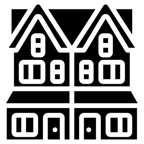 Mansion Free Buildings Icons