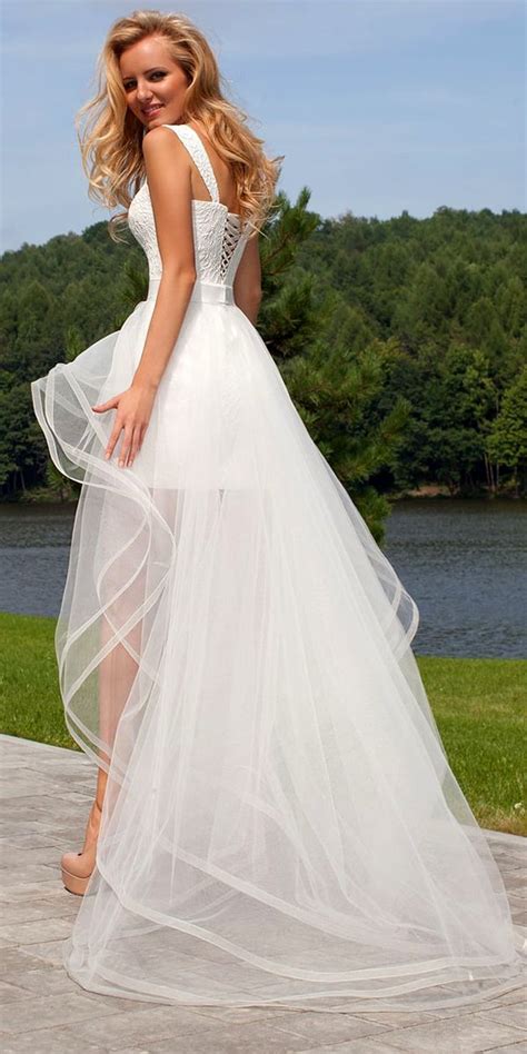 Cheap Wedding Dresses With Detachable Trains Mermaid Wedding Dress