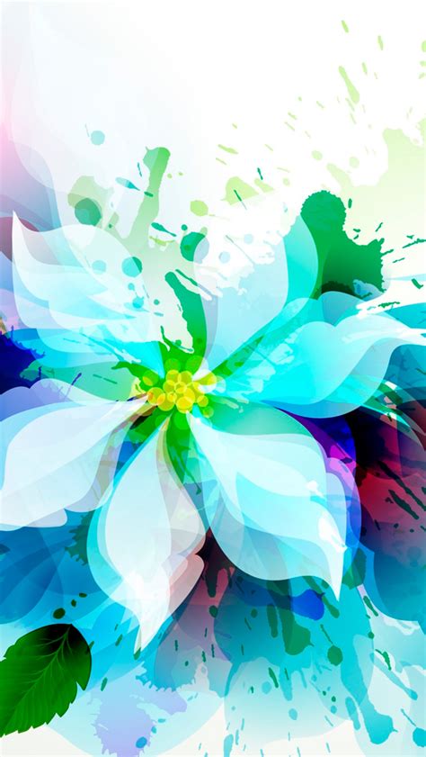 Abstract Flower Iphone Wallpapers Free Download