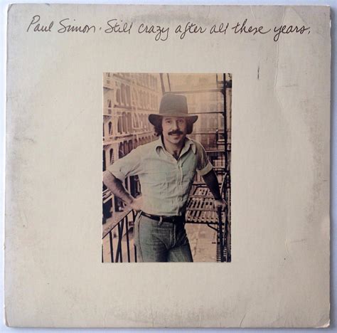 Paul Simon Still Crazy After All These Years Lp Vinyl Record Etsy