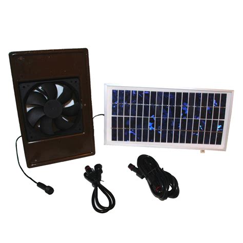 Dog Palace Breeze Solar Powered Exhaust Fan For Dog House Large