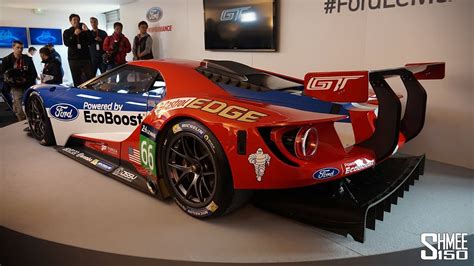 First Look Ford Gt 2016 Le Mans Race Car Official Introduction Youtube