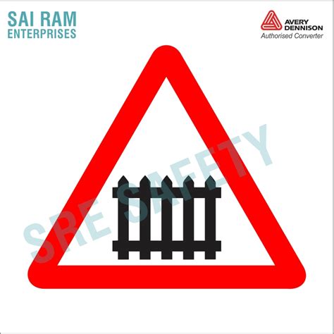 Railway Crossing Sign Traffic Sign India