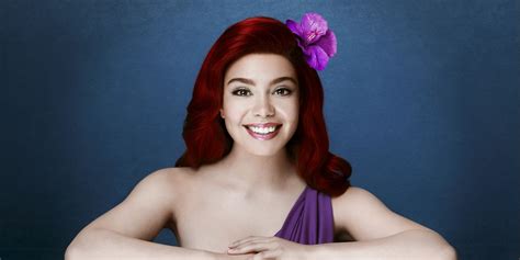 the little mermaid live cast all about auli i cravalho ariel