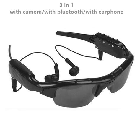 1080p Mini Bluetooth Camera Sun Glasses Eyewear Digital Video Recorder