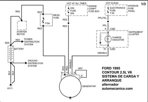 Diagrama De Alternador Para Ford