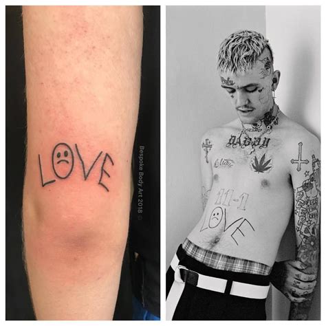 Resultado De Imagem Para Love Tattoo Lil Peep Lil Peep