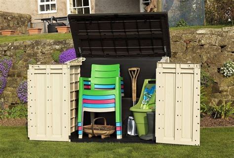 Buy Keter Extra Large Outdoor Plastic Garden Storage Box Shed Weather