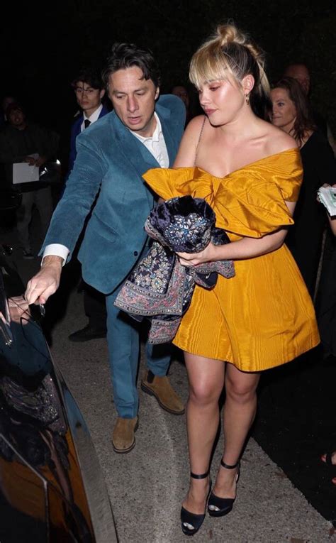 Florence pugh celebrates boyfriend zach braff's 45th birthday amid coronavirus quarantine. Zach Braff & Florence Pugh Have a Pre-2020 Oscars Party ...