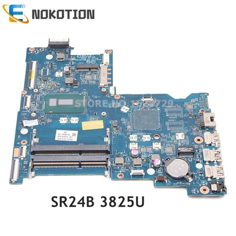 Nokotion For Hp Notebook 15 Ay 15 Ac Laptop Motherboard Tpn C125 3825u