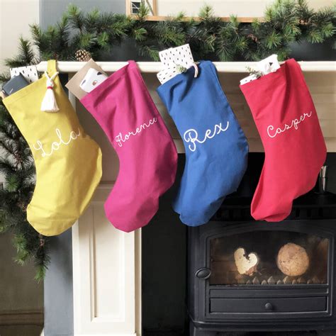 Colour Pop Christmas Name Stockings By Modo Creative