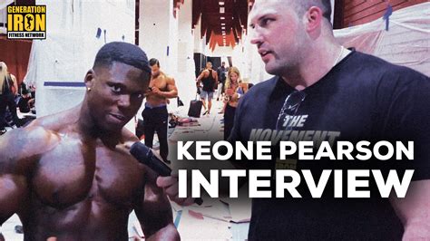 Keone pearson officially out of 2020 olympia, plans return in 2021. WATCH: Keone Pearson Reveals His Key To Improving From ...