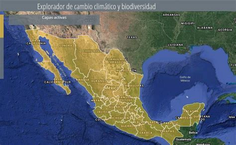 Eccbio El Mapa A Para Ver El Impacto Del Cambio Climático En México