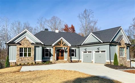 Plan 24382tw 3 Bed Craftsman With Angled Garage For A