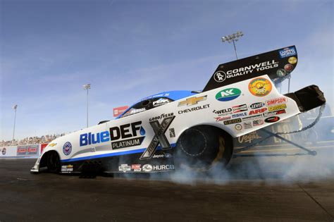 John Force And Peak Bluedef Look To Defend Nhra Four Wide Nationals