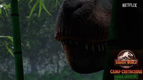 All Tarbosaurus Scenes From Camp Cretaceous Hidden Adventures Trailer