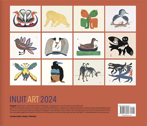 2024 Inuit Art Calendar — Dorset Fine Arts