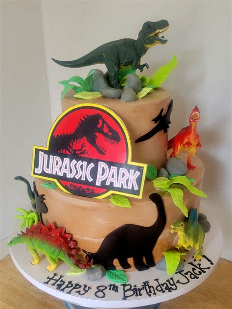 Jurassic Park Cake Sweet Mixins Sullivan Wi Bakery