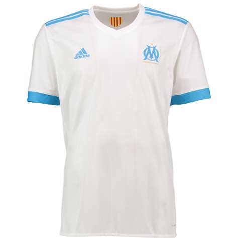 Olympique Marseille 1718 Adidas Home Kit 1718 Kits Football Shirt