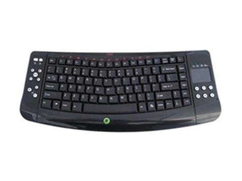 Ergoguys Wkb1100 Black Rf Wireless Keyboard With Touchpad