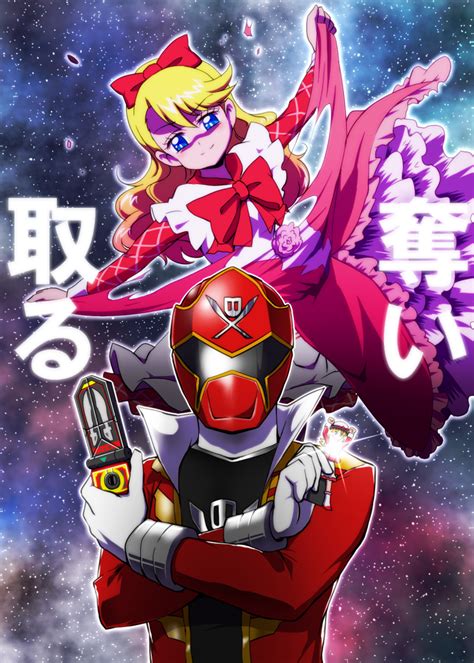 Nadja Applefield Gokai Red And Rosemary Applefield Super Sentai And More Drawn By Tj Type