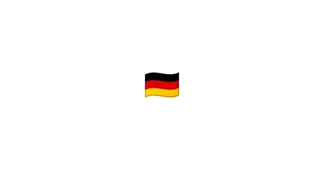 🇩🇪 Flagge Deutschland Emoji De Flagge Emoji Deutsche Flagge Emoji