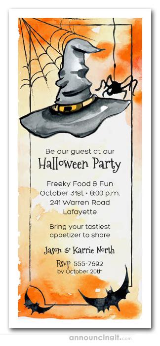 Virtual birthday party ideas for adults. Wicked Ways Halloween Party Invitations