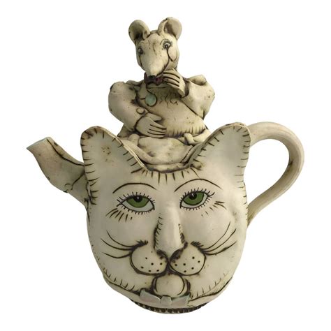 Catskill Artist Barbara Sexton Signed Ceramic Teapot Auction