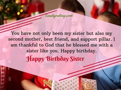 happy birthday sister quotes from sister