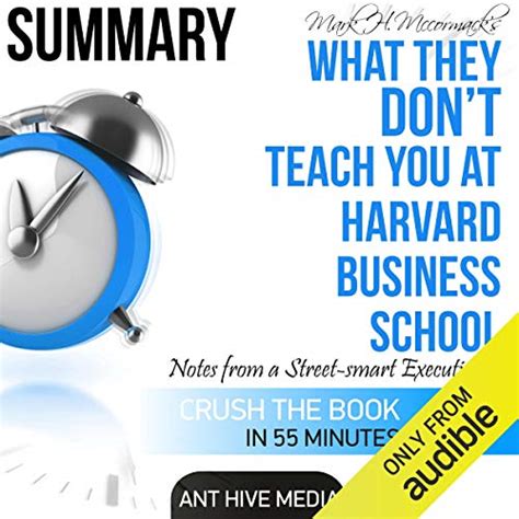 What They Dont Teach You At Harvard Business School Books Listen On Audible