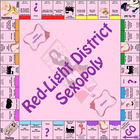 Sexy Games For Married Couples Red Light District Sexopoly