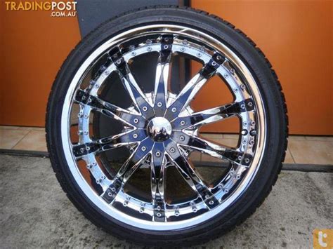 Wheels Tyres Vct 20 Inch Chrome Alloy Wheels