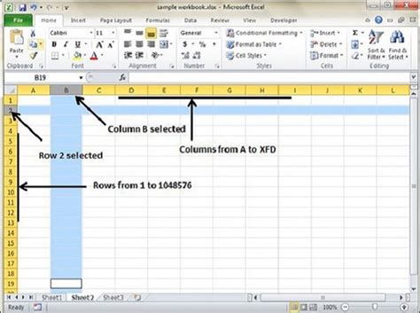 Rows And Columns In Excel 2010 2024