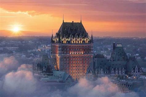 Chateau Frontenac In Quebec Is The Worlds Most Photographed Hotel
