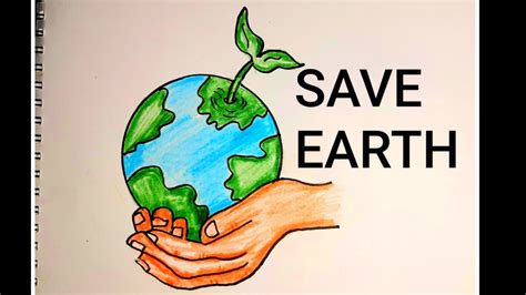 How To Draw Save Water Drawing Save Earth Save Enviro Vrogue Co