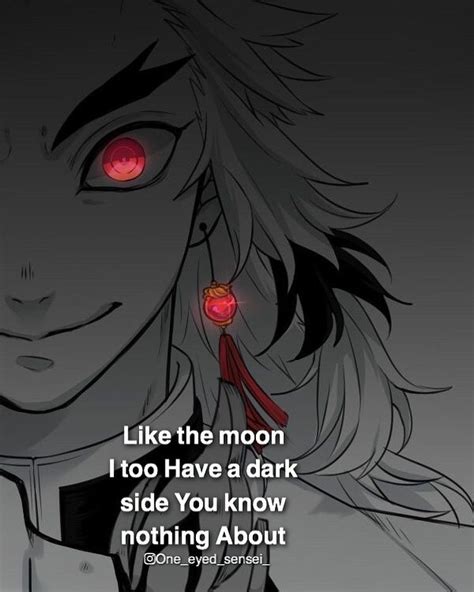 Pin By Bobby James On Anime Quotes Anime Quotes Dark Side Movie Posters