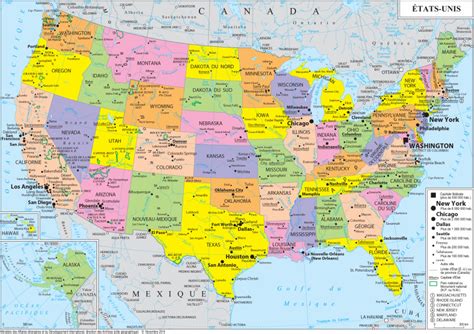 Geopolitical Map Of United States United States Maps