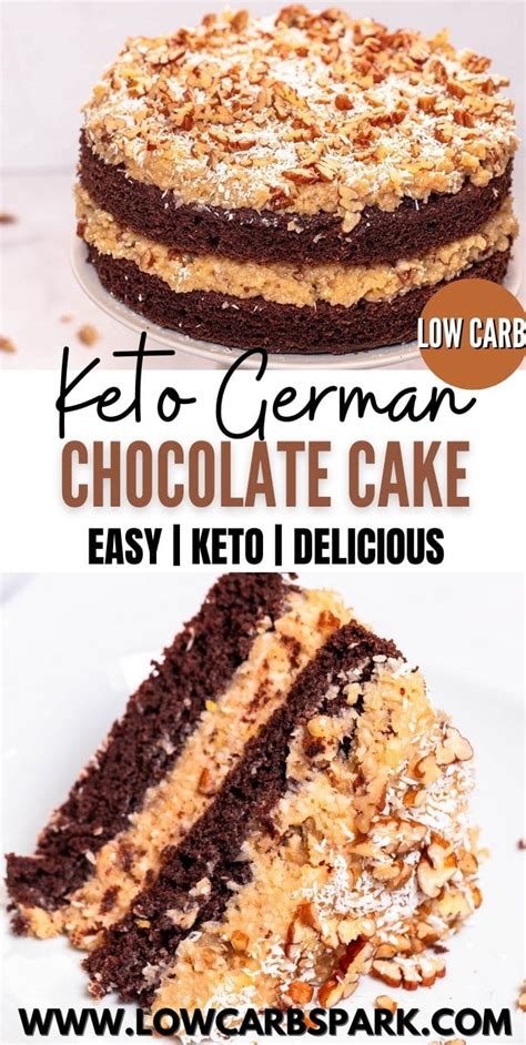Keto German Chocolate Cake