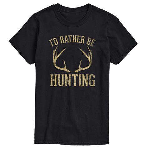 Id Rather Be Hunting Deer Antlers Ammo Hunt Gear Merica Cool Funny