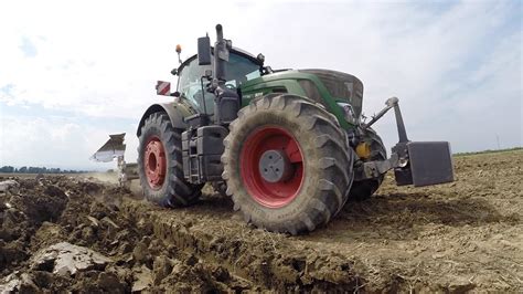 Extreme Hard Conditions Fendt 939 S4 And Ermo Plough Ploughing Day